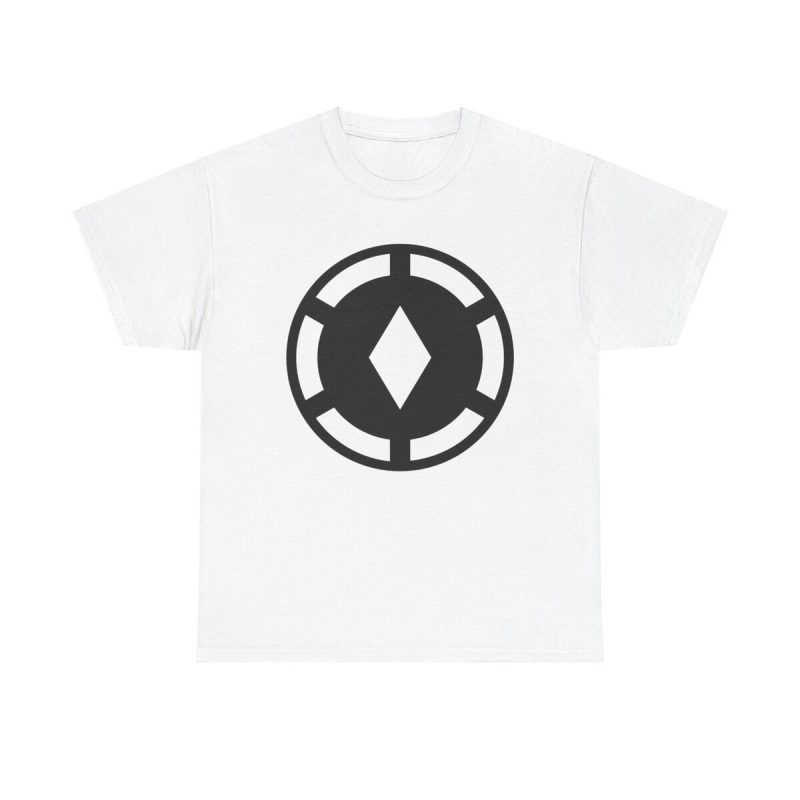 All In Unisex T-Shirt - Poker Chip Gambling Casino Game Night Luck Winner Bet Minimal