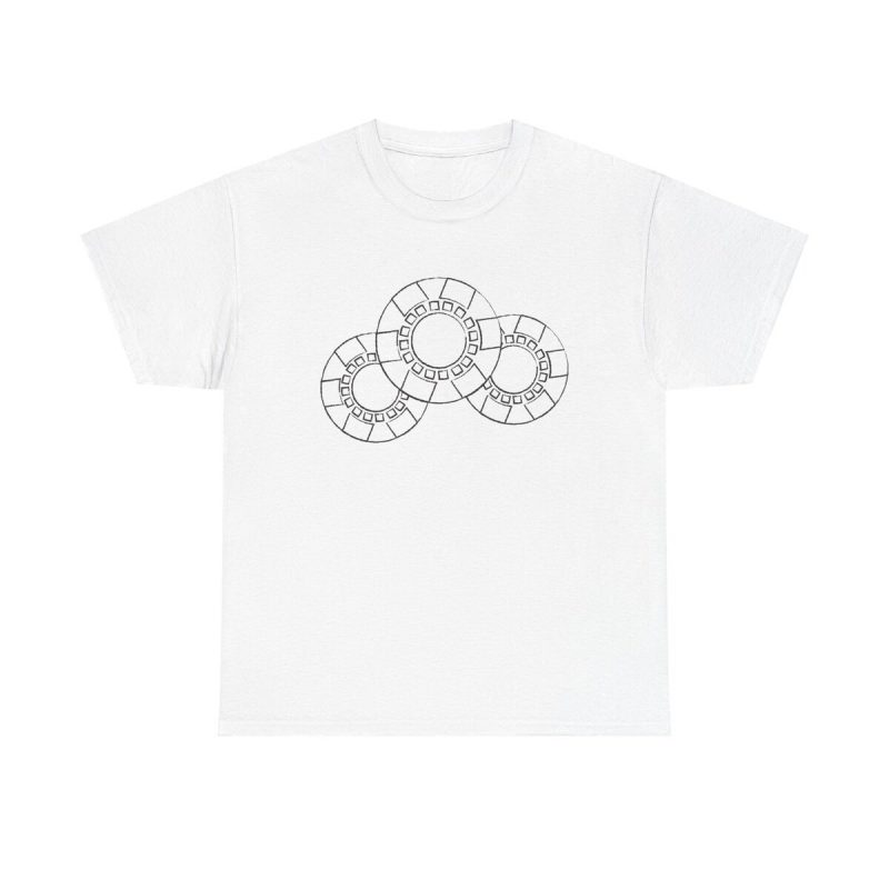 All In Unisex T-Shirt - Poker Chips Gambling Casino Game Night Luck Winner Minimalist