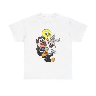 Baby Looney Tunes Unisex T-Shirt - Bugs Bunny Daffy Duck Tweety Taz Cartoon Classic