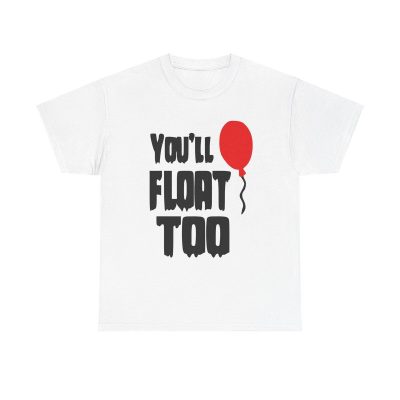 Bloodthirsty Clown Unisex T-Shirt - Scary Clown Face Red Hair Horror Movie Fan Fright