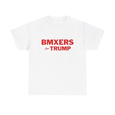 Bmxers For Trump Unisex T-Shirt - Maga Usa Bmx Bike Freestyle Street Park Nitro Xgames