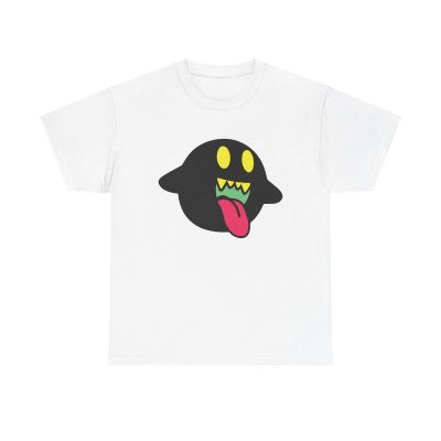 Boo Unisex T-Shirt - Mario Video Game Ghost Enemy Spooky Cute