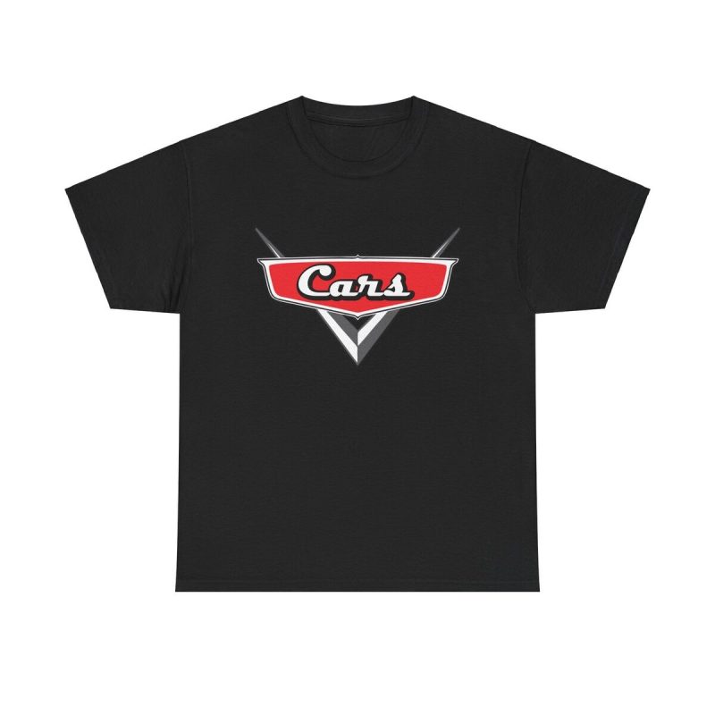 Cars Logo Unisex T-Shirt - Disney Pixar Movie Racing Lightning Mcqueen Classic Cool