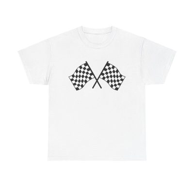 Checkered Champion Unisex T-Shirt - Race Motorsport Formula1 Nascar Speed Winner