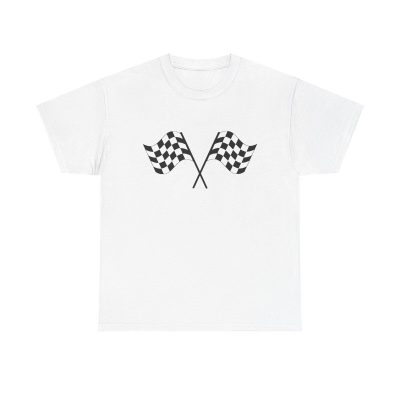 Checkered Finish Unisex T-Shirt - Race Motorsport Speed Victory Formula1 Nascar Indycar