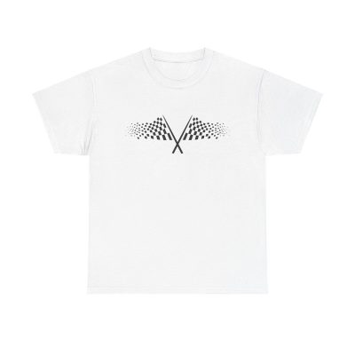 Checkered Flag Unisex T-Shirt - Racing Motorsport Speed Finish Line Victory Champion