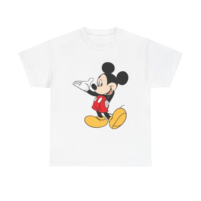 Classic Mickey Mouse Unisex T-Shirt - Disney Cartoon Character Vintage Retro