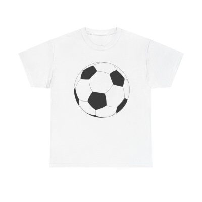 Classic Soccer Ball Unisex T-Shirt - Football Sport Fan Athlete Futbol Cool Minimal