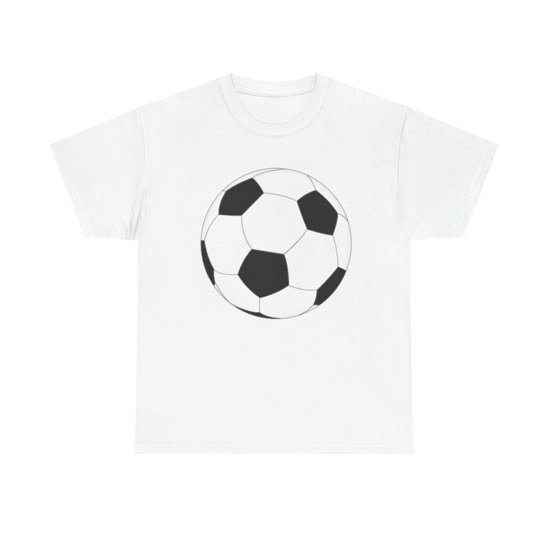 Classic Soccer Ball Unisex T-Shirt - Football Sport Fan Athlete Futbol Cool Minimal