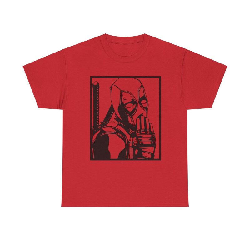 Deadpool Unisex T-Shirt - Marvel Comics Superhero Antihero Wolverine Movie Reynolds