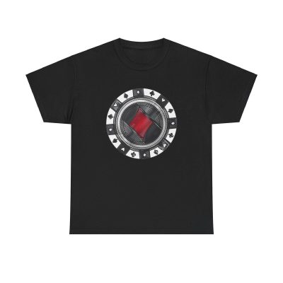 Diamond Dreams Unisex T-Shirt - Poker Chip Gamble Casino Game Night Luck Winner Vintage