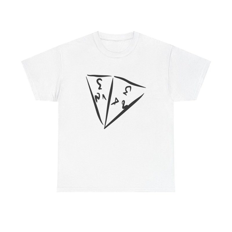 Dice Roll Graphic Unisex T-Shirt - Dungeons Dragons Rpg Roleplay Game Vintage D4 Art