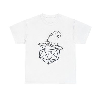 Dice Roll Hat Unisex T-Shirt - Dungeons Dragons Rpg Dnd Roleplay Game D20 D12 Art Magic
