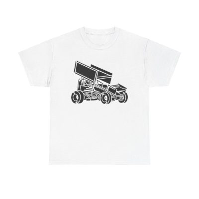 Dirt Track Hero Unisex T-Shirt - Sprint Car Racing Fan Apparel Gift Cool Race