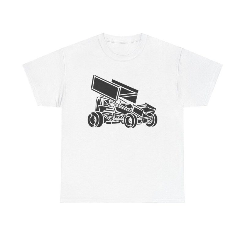 Dirt Track Hero Unisex T-Shirt - Sprint Car Racing Fan Apparel Gift Cool Race