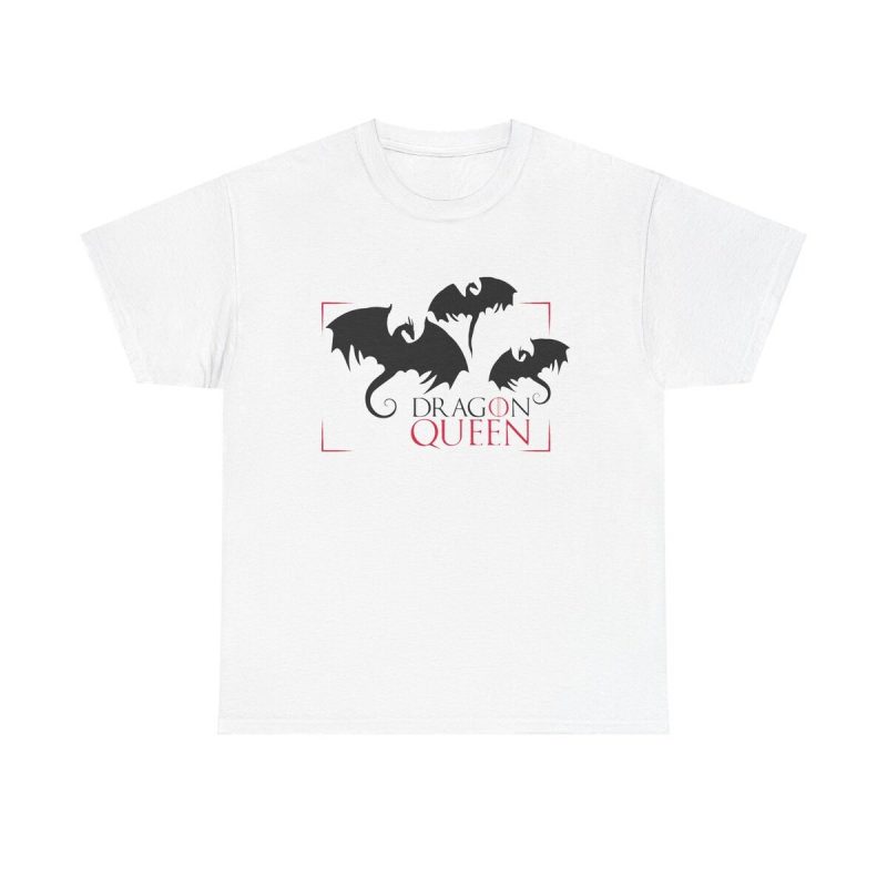 Dragon Queen Unisex T-Shirt - Daenerys Targaryen Fire Blood Game Thrones Fantasy Magic
