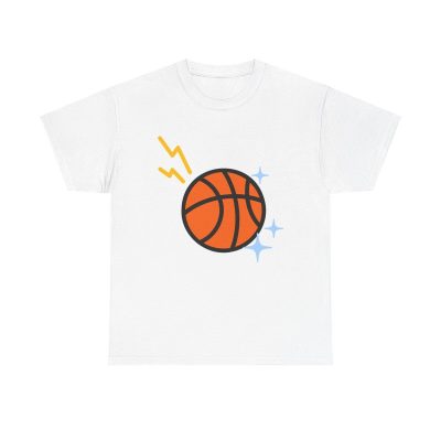 Energized Ball Unisex T-Shirt - Basketball Sports Athlete Slam Dunk Hoops Court Vibrant