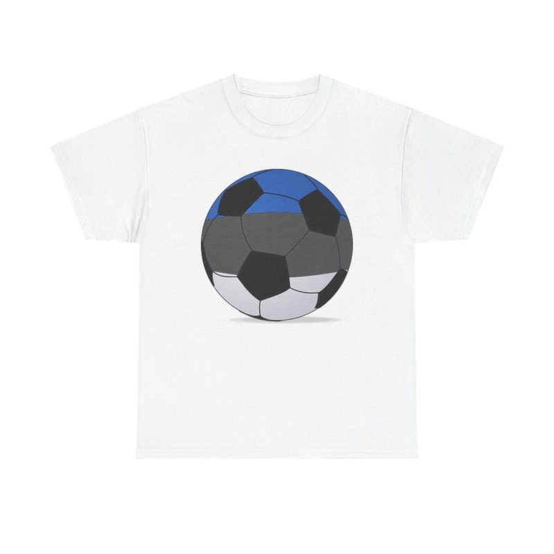 Estonia Soccer Pride Unisex T-Shirt - Estonian Football Fan Supporter Sport World Cup