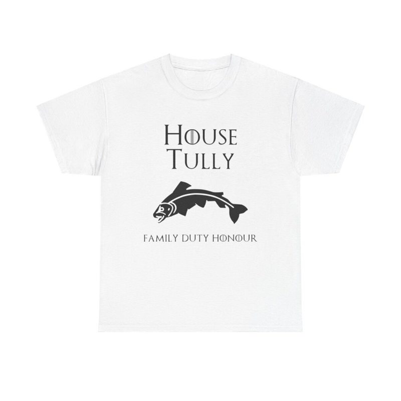Family Duty Honor Unisex T-Shirt - House Tully Game Of Thrones Trout Sigil Riverrun