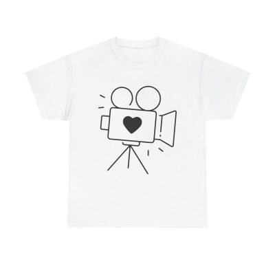 Film With Love Unisex T-Shirt - Cinema Movie Filmmaker Videography Passion Cool Cute