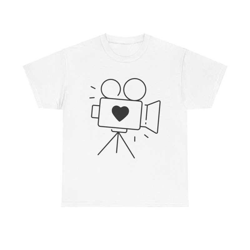 Film With Love Unisex T-Shirt - Cinema Movie Filmmaker Videography Passion Cool Cute