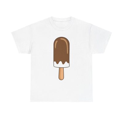 Fudgsicle Fun Unisex T-Shirt - Summer Treat Dessert Foodie Cute Cartoon Minimal