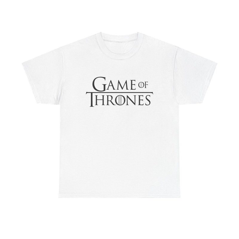 Got Logo Unisex T-Shirt - Game Of Thrones Tv Series Fantasy Drama Iron Throne Westeros