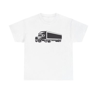 Heavy Duty Truck Unisex T-Shirt - Freight Cargo Shipping Transport Vehicle Trucker Semi