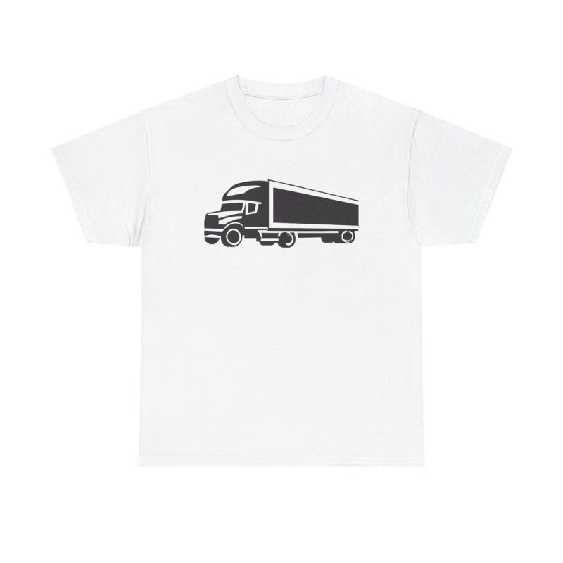 Heavy Duty Truck Unisex T-Shirt - Freight Cargo Shipping Transport Vehicle Trucker Semi