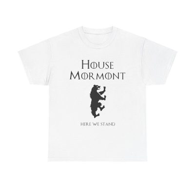Here We Stand Unisex T-Shirt - House Mormont Game Of Thrones Bear Sigil Bear Island