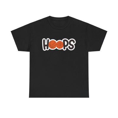 Hoops Life Unisex T-Shirt - Basketball Sports Athlete Ball Court Game Play Retro Art