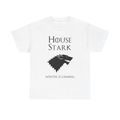 House Stark Winter Is Coming Unisex T-Shirt - Game Of Thrones Direwolf Sigil Tv Series