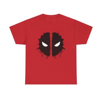 Ink Blot Eyes Unisex T-Shirt - Deadpool Marvel Comics Superhero Antihero Abstract Movie