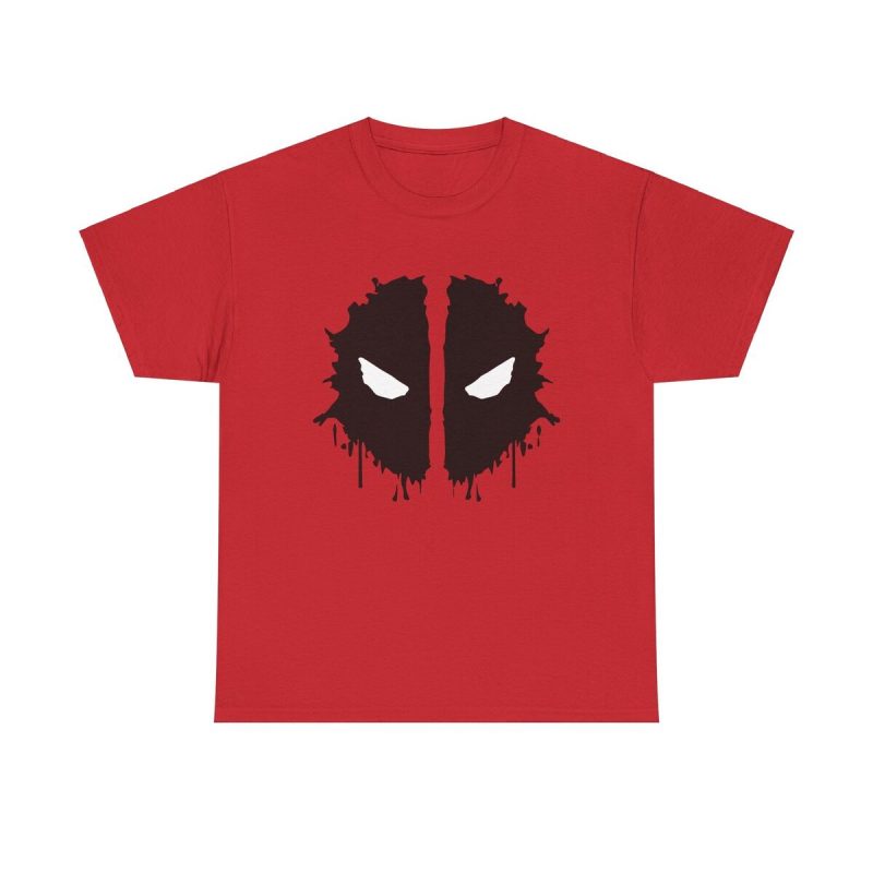 Ink Blot Eyes Unisex T-Shirt - Deadpool Marvel Comics Superhero Antihero Abstract Movie