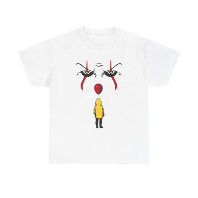 It's Watching Unisex T-Shirt - Horror Eyes Red Balloon Chilling Gaze Iconic Movie Scary