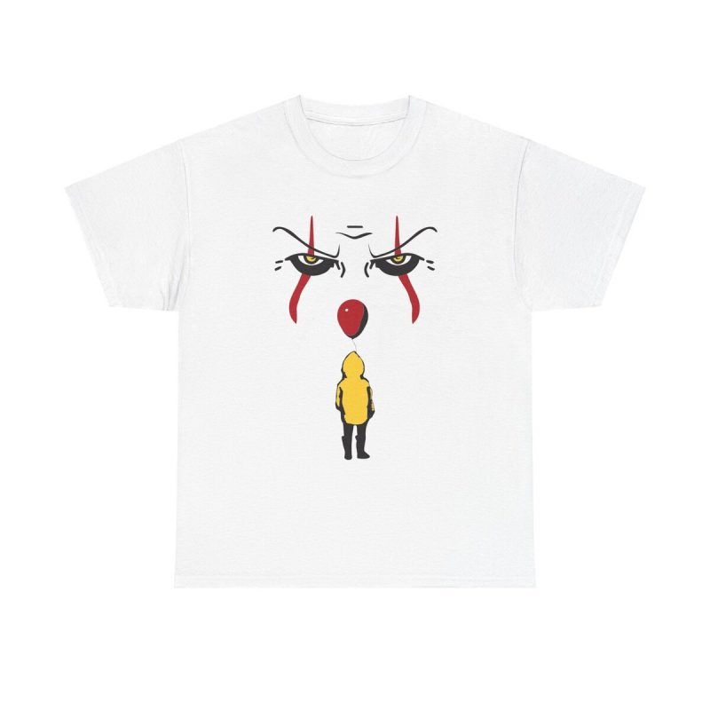 It's Watching Unisex T-Shirt - Horror Eyes Red Balloon Chilling Gaze Iconic Movie Scary
