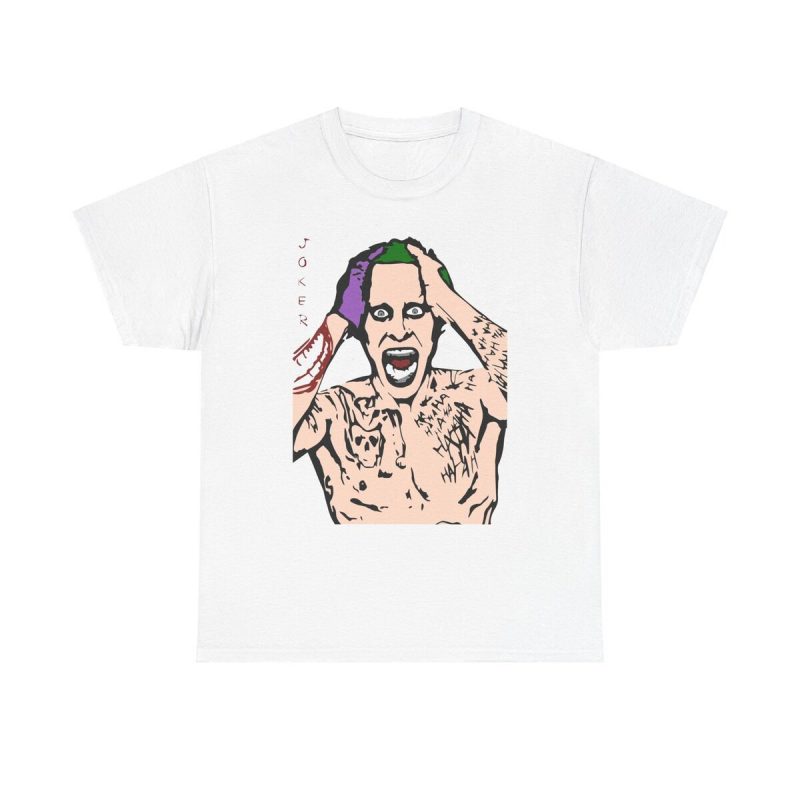 Jared Leto Joker Unisex T-Shirt - Suicide Squad Dc Comics Villain Jared Leto Movie