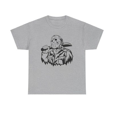 Jason Voorhees Unisex T-Shirt - Friday 13th Horror Movie Slasher Halloween Scary