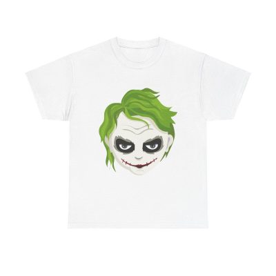 Joker Cartoon Villain Unisex T-Shirt - Batman Gotham City Dc Ledger Knight Dark Graphic