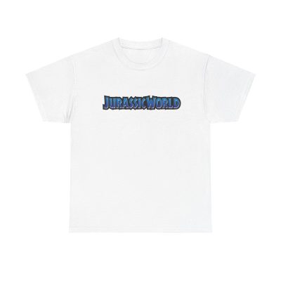 Jurassic World Logo Unisex T-Shirt - Movie Dinosaur Sci-fi Action Adventure Cool
