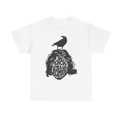Know Nothing Unisex T-Shirt - Jon Snow Game Of Thrones Quote Fantasy Tv Series