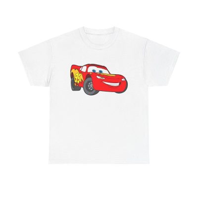 Lightning Mcqueen Unisex T-Shirt - Disney Pixar Cars Racing Classic Kids Movie Race
