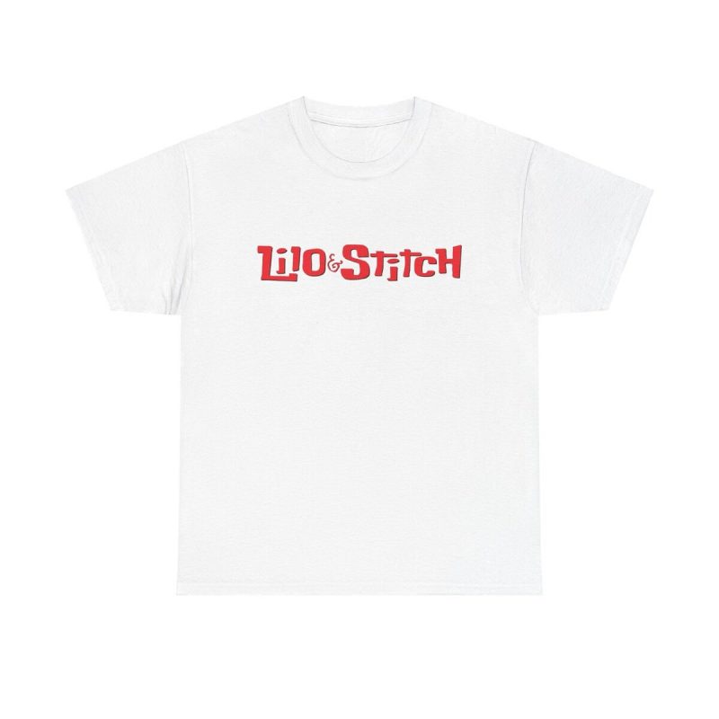 Lilo & Stitch Logo Unisex T-Shirt - Disney Animated Movie Classic Ohana Hawaii Cute
