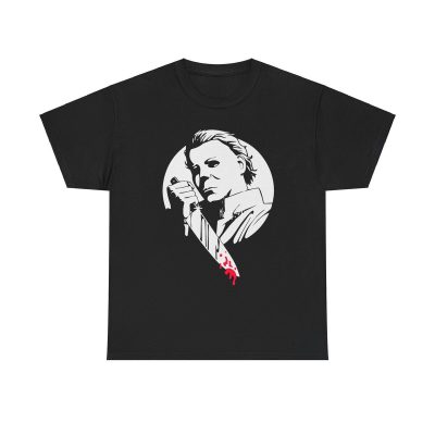 Michael Myers Unisex T-Shirt - Halloween Horror Movie Slasher Scary Iconic Villain