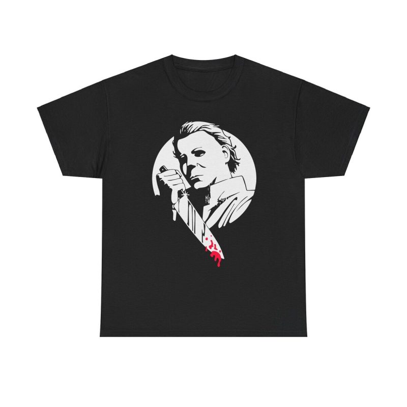 Michael Myers Unisex T-Shirt - Halloween Horror Movie Slasher Scary Iconic Villain