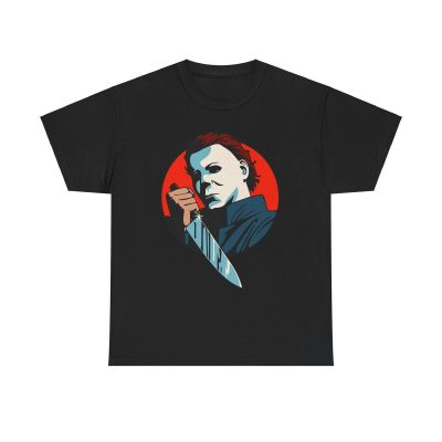Michael Myers Unisex T-Shirt - Halloween Horror Movie Slasher Scary Iconic Villain