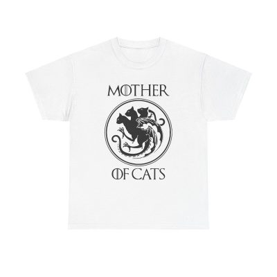 Mother Of Cats Unisex T-Shirt - Funny Game Of Thrones Daenerys Targaryen Cat Lover