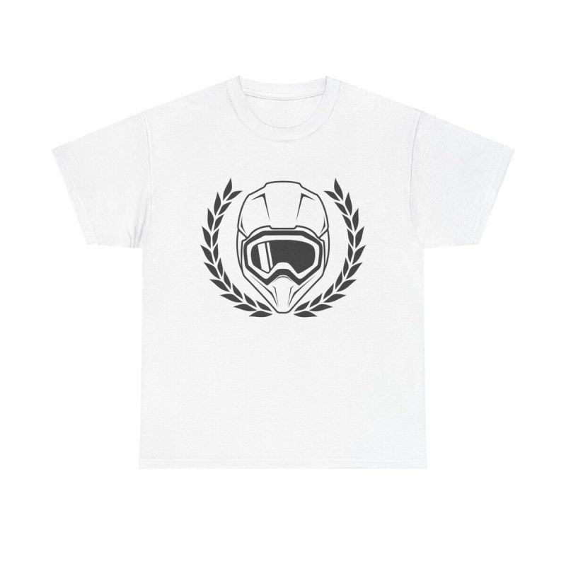 Motocross Champion Unisex T-Shirt - Dirt Bike Racing Helmet Goggles Winner Victory