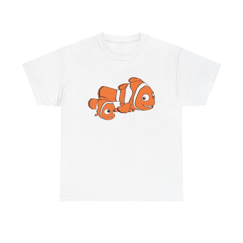 Nemo And Marlin Unisex T-Shirt - Pixar Disney Father Son Ocean Adventure Fish Movie
