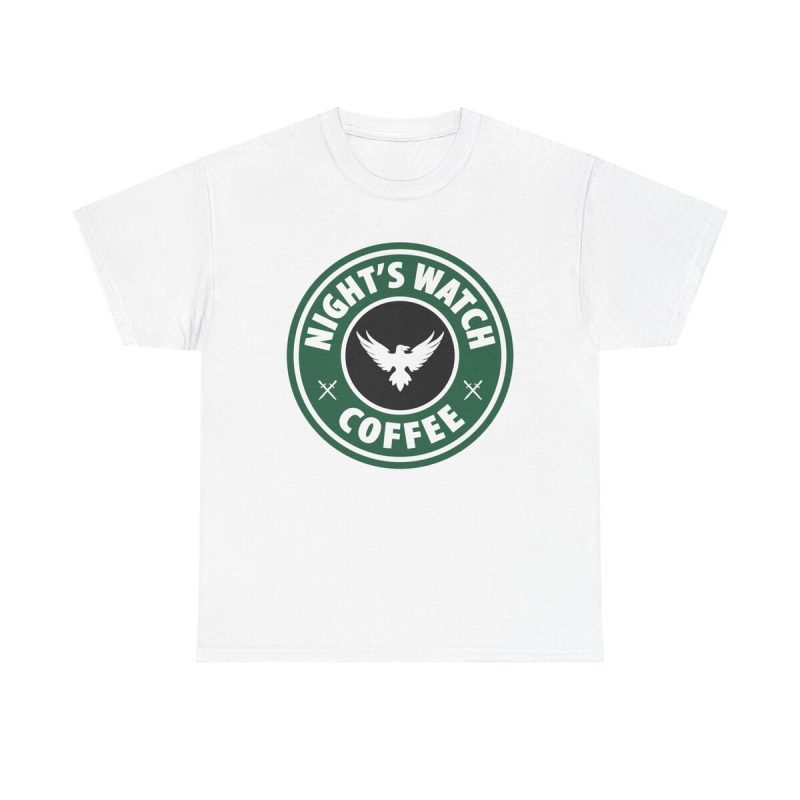 Night's Watch Coffee Unisex T-Shirt - Game Of Thrones Starbucks Parody Funny Tv Series